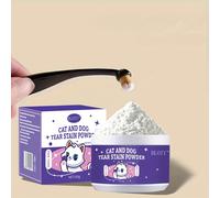 TEMU ¡ adiós a las marcas de lágrimas! | Polvo de los peluqueros que contiene | Fórmula para cepillar, para mascotas felices