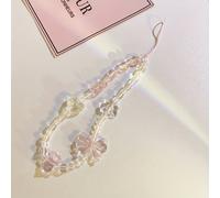 TEMU Adorable llavero de teléfono con tema de oso rosa con de amor - un accesorio de moda y seguro para usar con las .