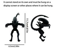 TEMU Adorno Alienígena Colgante | Escultura Decorativa Súper Cool para Escritorio/PC, Mini Adorno Pequeño | Regalo para de Navidad/