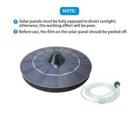TEMU Aerador solar flotante para estanque de peces, bomba de oxígeno para estanque de paisaje de patio, ideal para estanques de Koi de jardín y oxigenación para pesca al