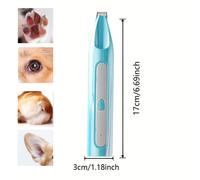 TEMU Afeitadora eléctrica para patas de mascotas, mini cortadora, adecuada para recortar el pelo de de mascotas, cortadora eléctrica para perros, cortadora eléctrica para gatos