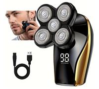TEMU Afeitadora Eléctrica Recargable para Hombre con Pantalla LED - Set de Ideal para , para o