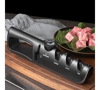 TEMU Afilador de Cuchillos en Uno para Exteriores, Herramienta Rápida para Afilar Cuchillos de Cocina para Uso en el Hogar, Afilador Manual Práctico