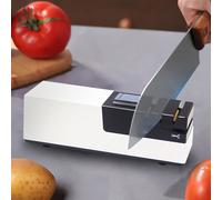 TEMU Afiliador Eléctrico 4 en 1 para Cuchillos de Cocina, Tijeras y Hojas Rectas, Recargable USB-C, 1300mAh, Afilado Automático y , Herramienta para Reparar y Restaurar Cuchillas