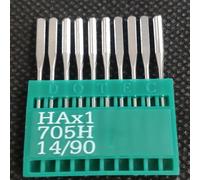 TEMU Agujas para máquina de coser | 10 agujas tamaño 705H adecuadas para una de tejidos | Se pueden usar en todas las máquinas de coser domésticas convencionales, paquete de 10