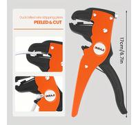 TEMU AIRAJ 1pc Rápido, Alicates Pico de , y Cortador Automático Ajustable, Alicates Multifunción para Reparación de Cables