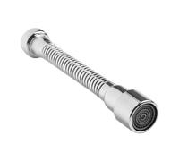 TEMU Aireador de Boquilla Antisalpicaduras de 360° para Grifo de Cocina de Acero Inoxidable con Manguera de Extensión de Fregadero Flexible