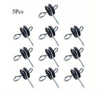 TEMU Aislante para de Granja 5pcs/10pcs, Diseño de Gancho - para Eléctricas Sin Batería, Adecuado para , Puertas, , Hardware de Cableado Agrícola, Ideal para Granjas, , Jardines y