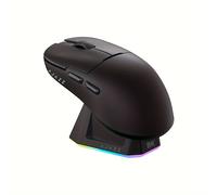 TEMU AJAZZ AJ159PRO Ratón Inalámbrico para Juegos con de 8K, Tres , Original Phase PAW3395, Aproximadamente 56G, , Sin Agujeros, con Base de Carga Magnética Oficial, Estándar - Producto No Tiene USB