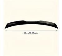 TEMU Ala Trasera de 99cm Adecuada para Audi A3 8P/8P FL Coche de Carrera 2l2012 Negro/ de Fibra de Carbono, Accesorios Exteriores para Coche