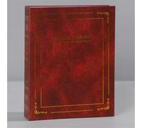 TEMU Álbum de fotos artístico de 6 pulgadas para 100 fotos de 10x15 cm, álbum intersticial de imágenes familiares, colección de álbumes de fotos clásicos retro, decoración del hogar