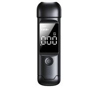 TEMU Alcoholímetro Portátil, Probador de Alcohol Personal con Diseño Compacto y Pantalla LCD Digital para Uso Individual