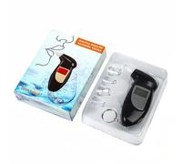 TEMU Alcoholímetro portátil, ¡utiliza analizador de alcohol digital para con precisión tu de alcohol en sangre! Adecuado para la seguridad del vehículo, con un llavero (pilas no incluidas)