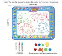 TEMU Alfombra Creativa de Pintura Acuarela para Niños, Juguete Portátil, Mágica Reutilizable para Dibujar y de Pintura , Regalo de Pascua para Niños y Niñas, Regalo de /Navidad