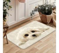 TEMU Alfombra de Bienvenida con de Perro - Antideslizante, Lavable a Máquina, Alfombra de Entrada para Uso Interior/Exterior - para , Dormitorio, Baño, Cocina, Lavandería