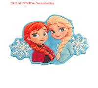 TEMU Alfombra de Impresión 2D, No Bordado, Tema Disney Frozen, Forma Irregular, Diseño , Adecuada para Sala, Dormitorio, Cocina, Baño, Antideslizante, Decoración del Hogar, Regalo de Vacaciones, 2D