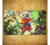 TEMU Alfombra de Juego para Magic: y TCG - Superficie Antideslizante de Goma Duradera de para Juegos Estándar y Extendido - Compatible con MTG, ! y Juguetes de Cartas