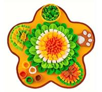 TEMU Alfombra Olfativa para Mascotas, Comedero , Juguete Interactivo, Alfombra de Alimentación con