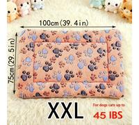 TEMU Alfombra para Mascotas con Estampado de Garra de Amor, Colchoneta Universal para Perros y Gatos, Cómoda para , 1 Pieza