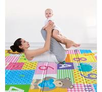 TEMU Alfombra Plegable para Gatear para Bebés y Niños Pequeños - Tapete de Juego Universal, Antideslizante Adecuado para Dormitorio/, Grosor de 1cm para Navidad y Halloween