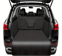 TEMU Alfombrilla duradera 600D para maletero de coche para mascotas con protección de solapa para parachoques, con bolsa de almacenamiento y cobertura total para protección del maletero