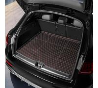 TEMU Alfombrilla Universal para Maletero de Calidad - Forro de Carga en Cuero PU Bordado, Resistente a Arañazos, Ajuste para Modelos Hatchback Sedán y SUV (Elija Tamaño)