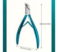 TEMU Alicate Cortaúñas De Acero Inoxidable Para Cutículas, Eliminador De Piel , Cortaúñas Para Uñas De Los Pies, Herramientas De Manicura