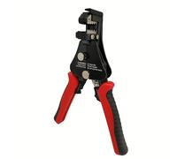 TEMU Alicates automáticos de una sola hechos de acero de carbono con mango de dos colores. Esta herramienta ajustable es fácil de operar. un crimpado y rápido de cables que van desde 0.5 6 Square Mil