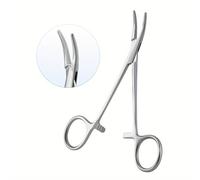 TEMU Alicates de Acero Inoxidable | Pinzas de Pesca , Pinza Curva de 12.5cm, Material Metálico, No Requiere Batería