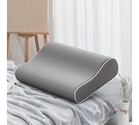 TEMU Almohada Contorneada - Almohadas Cervicales para Dormir con Refrescante - Almohadas Ergonómicas para Cervical - Almohada de Uso para Dormir de o Espalda