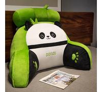 TEMU Almohada de Soporte Lumbar de Panda - Cojín Grande y para Respaldo para Leer y Usar el Teléfono en la Cama o Sofá