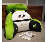 TEMU Almohada de Soporte Lumbar de Panda - Cojín Grande y para Respaldo para Leer y Usar el Teléfono en la Cama o Sofá