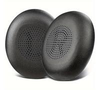 TEMU Almohadillas de Repuesto de Cuero PU Premium para Auriculares Inalámbricos Jabra Evolve2 65/40/Elite 45h - Grosor Mejorado, Diseño Transpirable, Ajuste , Negro