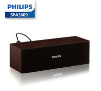 TEMU Altavoces de escritorio de madera con cable Philips Home para laptops, USB y de conexión inalámbrica