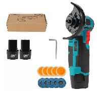 TEMU Amoladora eléctrica de de 19500 velocidades, máquina de pulir, bandeja de arena, amortiguador, adecuada para automóviles, muebles, baños, paredes, profesional, lijado, herramientas de limpieza