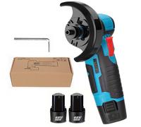 TEMU Amoladora Mini Inalámbrica 12V, 19500 RPM Pulidora Eléctrica de Velocidad con 5 Discos, para Metal, Madera, Rectificado y , Proyectos de Bricolaje y Manualidades