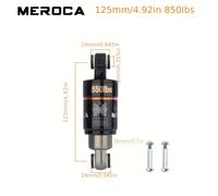 TEMU Amortiguador de de aceite para bicicleta Scooter amortiguador trasero de bicicleta de montaña Amortiguador trasero de de aceite para coche plegable 125/150/165/190mm