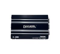 TEMU Amplificador de Coche de 7800W AB de 4 y 12V para Modificación de Audio en el Auto, Amplificador de Potencia de 7800W de 4 para Altavoces y Subwoofer, Sonido Estéreo Envolvente