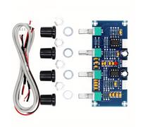 TEMU amplificadora de potencia NODEMCU LUA XH- admite placas de audio CC y un preamplificador con ajustes de tono y