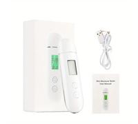 TEMU Analizador de Humedad y de Grasa Facial, Medidor de Hidratación de la Piel, Probador de Edad de Elasticidad de las Mejillas y Detector de Agente Fluorescente.