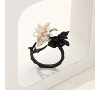 TEMU Anillo de diseño único con de en un chino, con una estética cool y neutra, A46