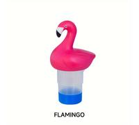 TEMU Animales de piscina Cabeza Flotante Medicina Dispensador de pastillas de cloro Dispensador de medicamentos Accesorios de limpieza de piscinas