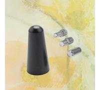 TEMU Antena Superior para Radio de Coche, Antena Decorativa, el Antena para Coche Mide 3Cm/1.18In, y la Antena Corta para Techo Equipada con un Adaptador para Coche