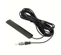 TEMU Antena Universal AM/FM para Coche, Camión y Barco - Amplificador de 12V para Radio Estéreo