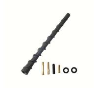 TEMU Antena Universal de 7 Pulgadas para Coche Montada en el Techo, Amplificador de Antena para Radio AM/FM Stereo con Tornillos y Varilla de Antena