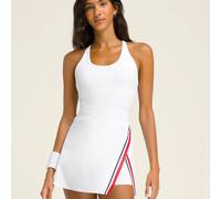 TEMU Anti-Exposición Deportes Exterior Tenis Falda con Almohadillas de Pecho Incorporadas, Conjunto Vestido de Golf para Mujer