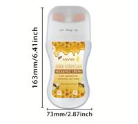 TEMU ANVNA Crema de de Abeja para Cuello y Rostro | en Ácido Hialurónico al 5%, Colágeno y Retinol, Hidratación Elevada de 72H, la Piel, para Todo Tipo de Piel