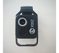 TEMU APEXEL 200X Microscopio de Bolsillo para Teléfono con Filtro CPL y Luz LED/Clip Universal Para Smartphones