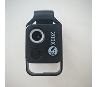 TEMU APEXEL 200X Microscopio de Bolsillo para Teléfonos con Luz LED y Clip Universal, Accesorios de Cámara Digital para la Mayoría de los Smartphones - para el (Disponible en Negro o )