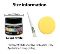 TEMU Aplicable al cambio de color de varios zapatos de cuero. Puede modificar las superficies de cuero de otros colores a , y tiene efectos como amarillear los zapatos y cubrir el